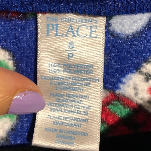 The Children's Place onsie pajama, size small - Picture 2 of 6